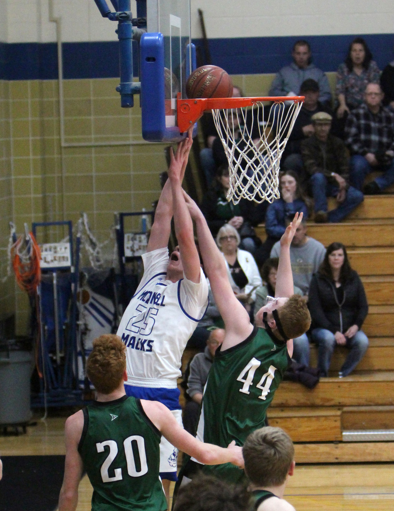 Fall Creek at McDonell boys basketball 12-14-18